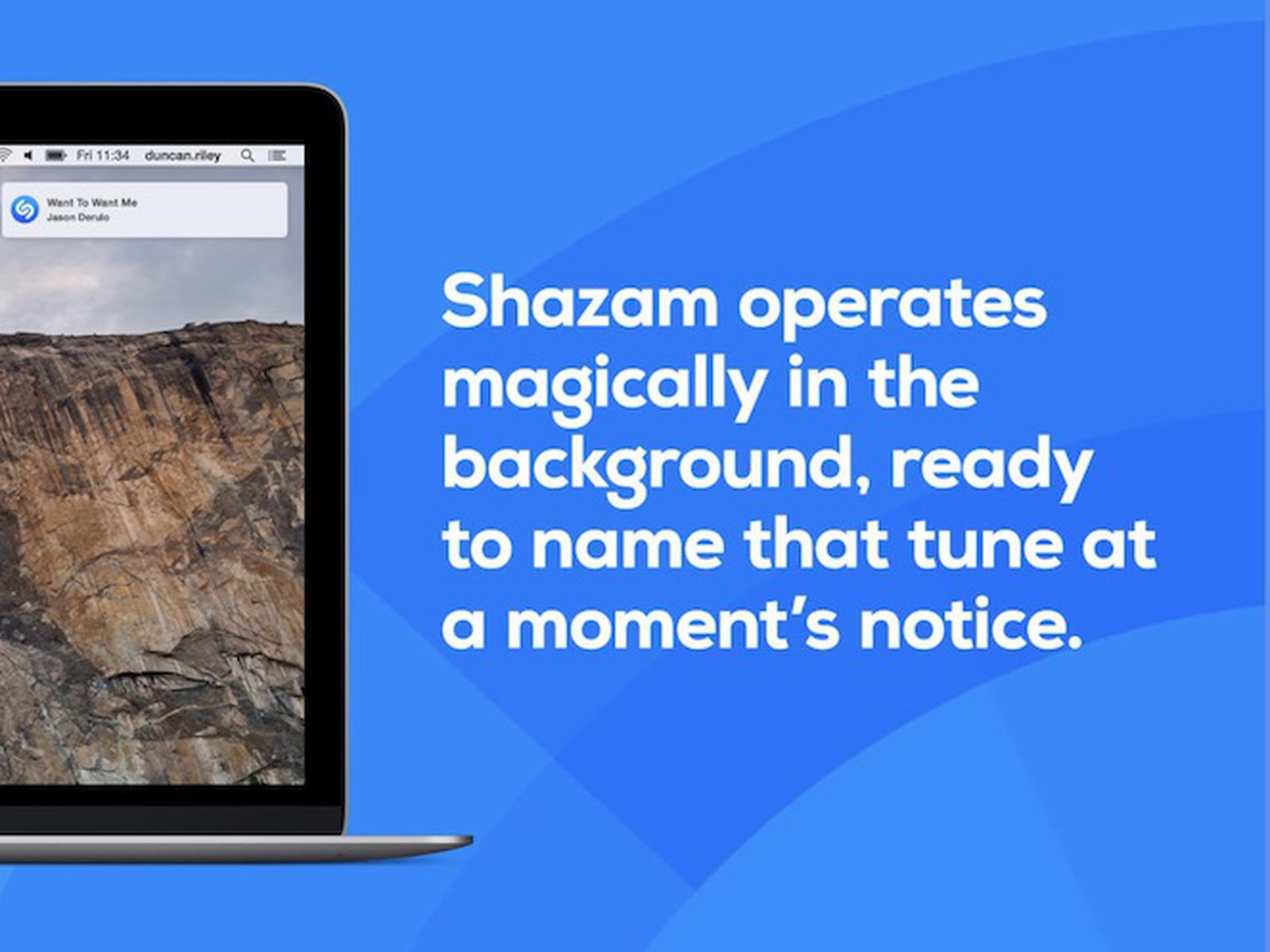 log in on shazam for mac